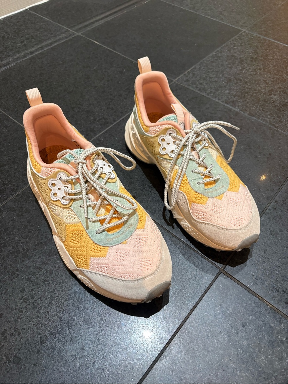 Flower Mountain Women’s Pastel Sneakers